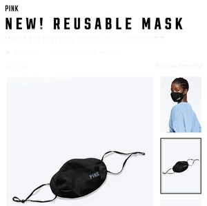 PINK Reusable Face Mask ❤